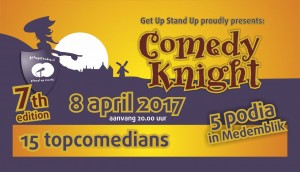 Comedy Knight - 8 april 2017